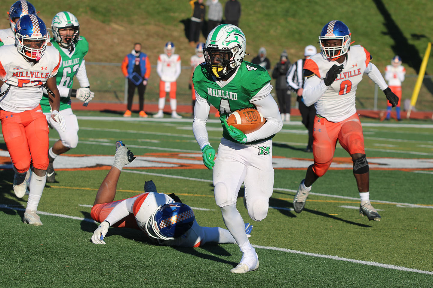 Mainland Regional vs Millville football print